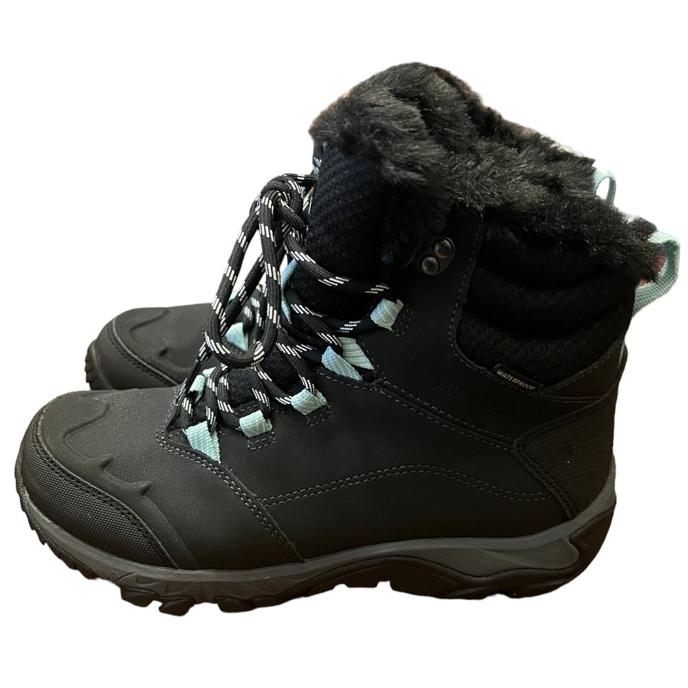 Merrell Thermo Fractal Mid Waterproof Black Winter Boots Women’s Size 7.5 - Picture 2 of 7